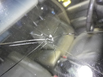 Broken Windshield