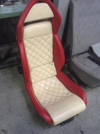 Lamborghini Seat Before